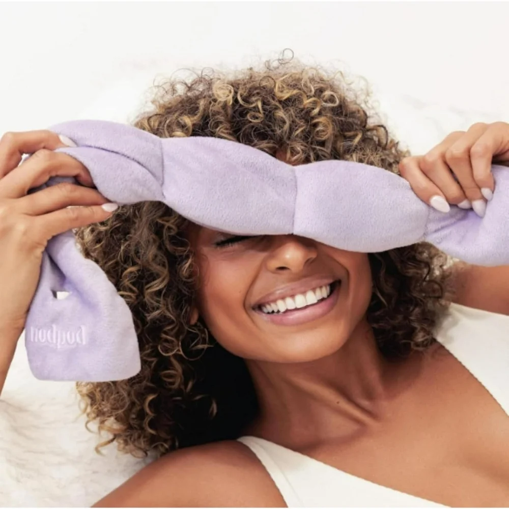 Gravity Weighted Eye Mask